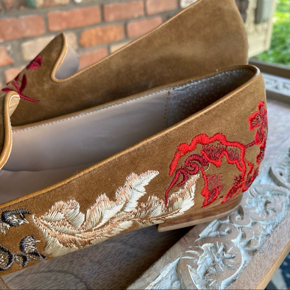 Anthropologie Billy Ella Embroidered Loafers - Picture 11 of 11